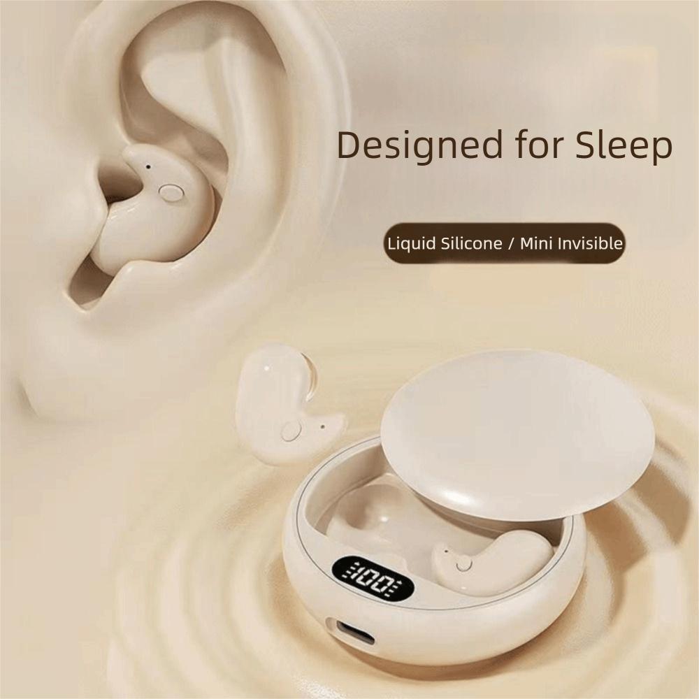 Bluetooth 5.3 Wireless Headphones Noise Reduction Invisible Sleep Headphones  for Sleeping