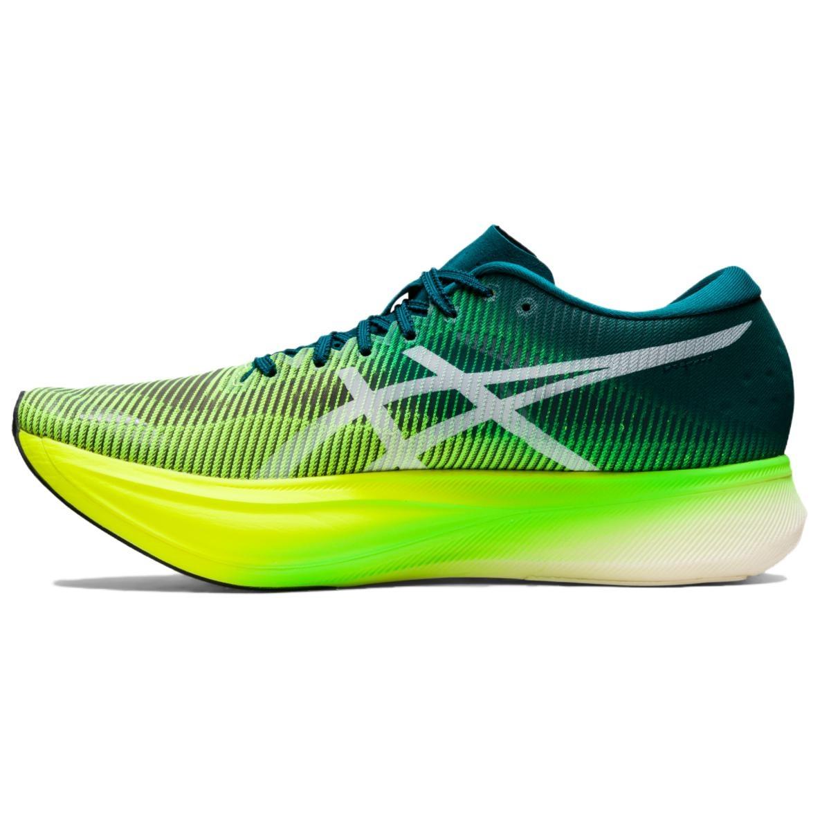ASICS Metaspeed Edge+ Velvet Pine Safety Yellow Men s 1013A116-300 EU 36