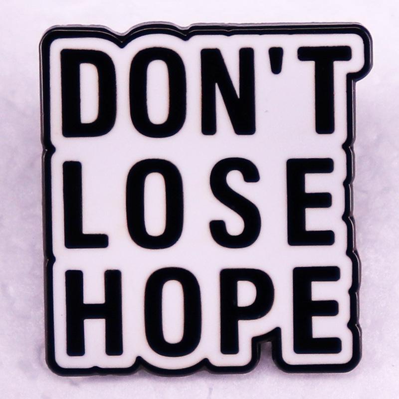 Stay Hopeful Brooch