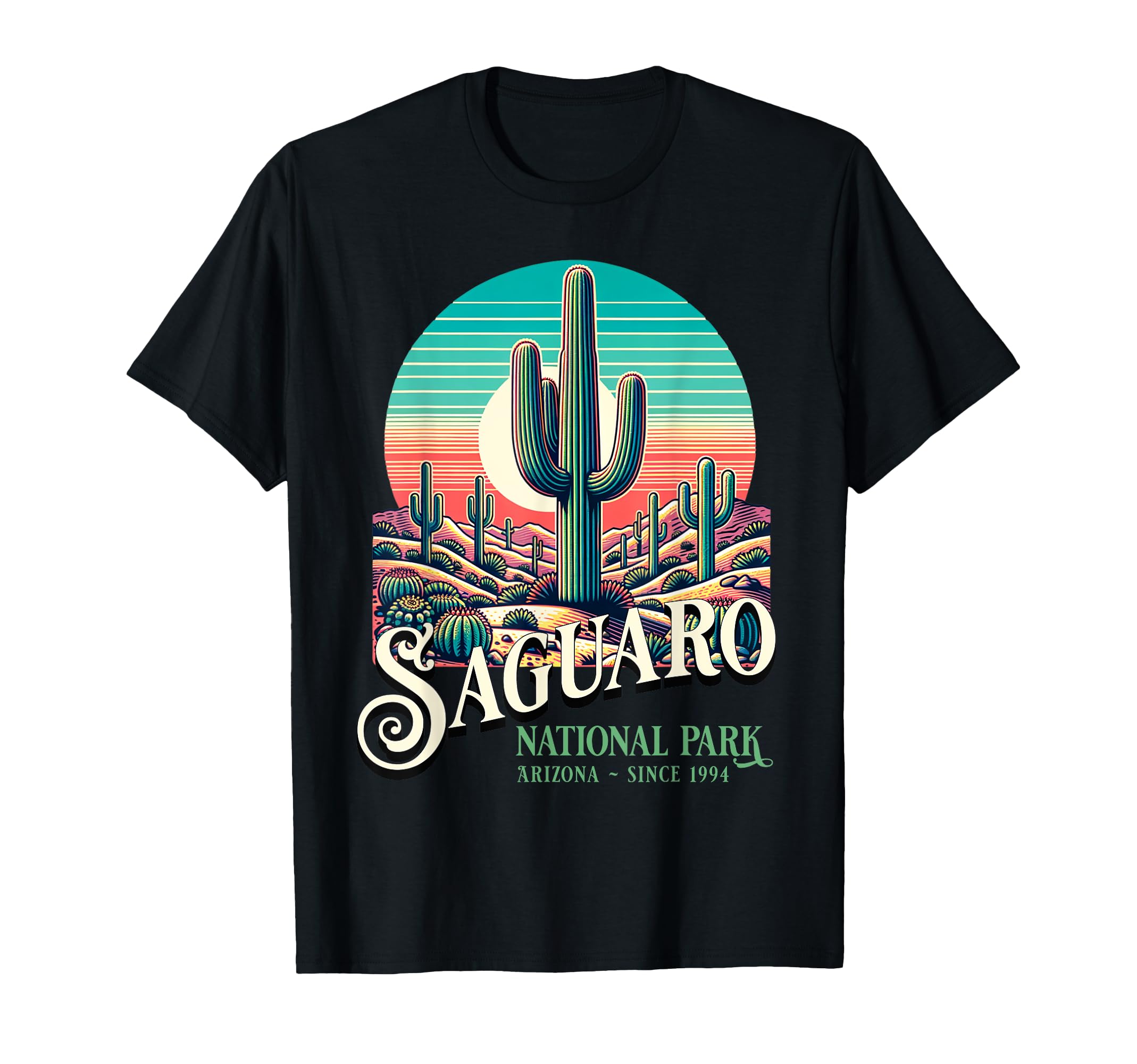 

Cute Saguaro National Park Arizona Cactus T-Shirt