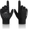 Achiou Winter Gloves for Men and Women, Touchscreen Soft Knit Gloves
