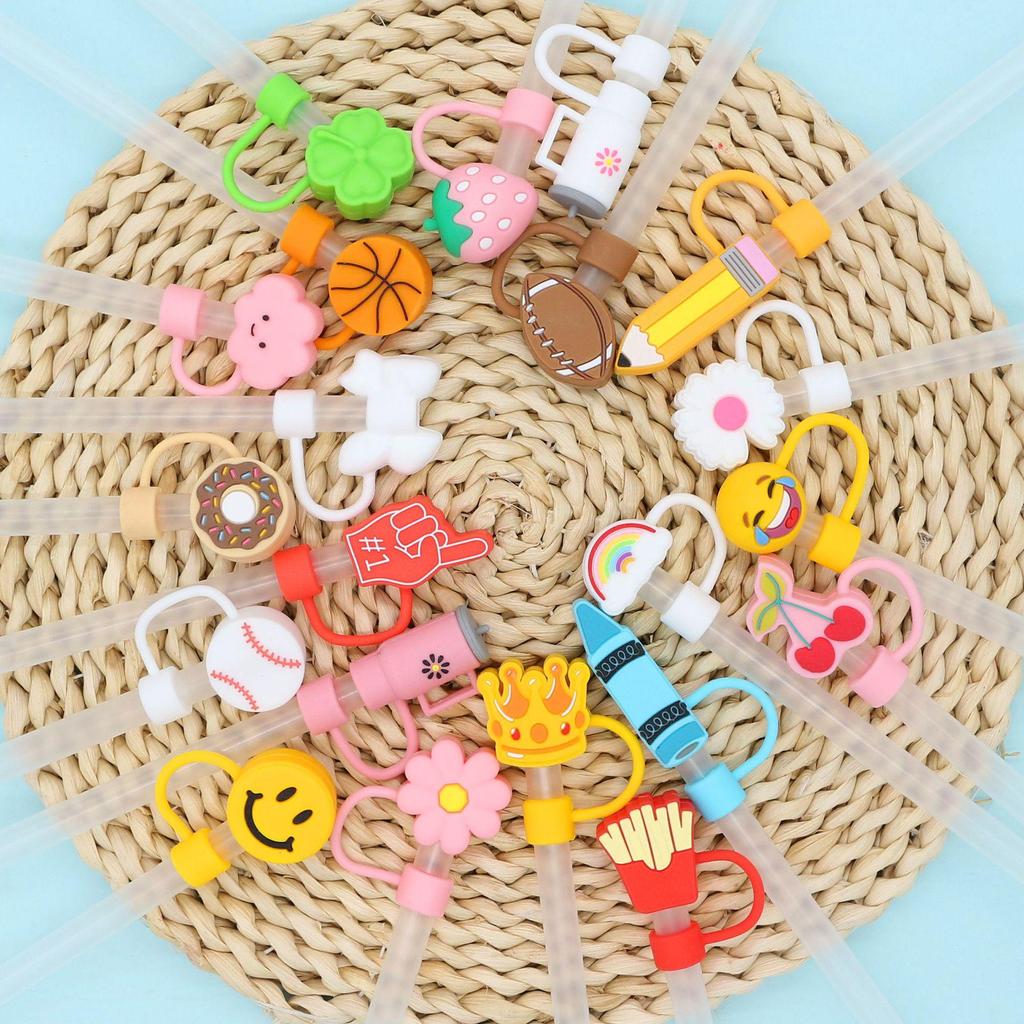 Cartoon Creative Straw Lid for Stanley IceFlow Tumbler - In Stock