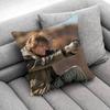 Actor T-Thomas Brodie Sangster Throw Pillow Case For 45*45cm 40cm 55cm 50cm 30cm Square Car Pillowcase Shell