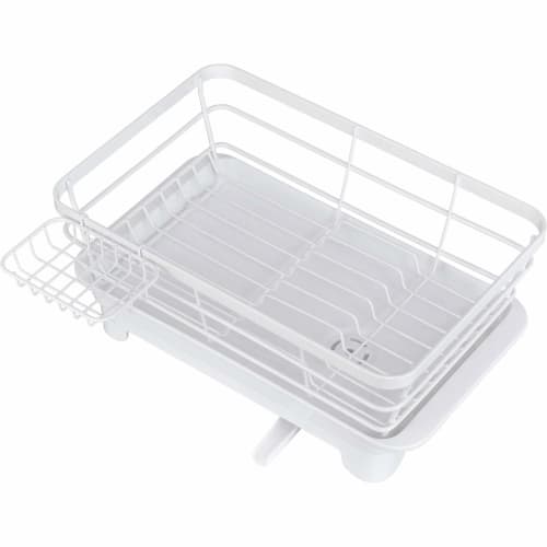 Wahei Freiz Dish Drainer, 1-2 Person Capacity, 31.5 x 20 x 14 cm, with Drain Nozzle, for Washing Dishes, Kitchen Storage, Float, RG-0433