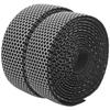 1 Pair Bike Handlebar Tape AntiSlip Elastic Bicycle Bike Cycling Handle Wraps Tape(Black White )