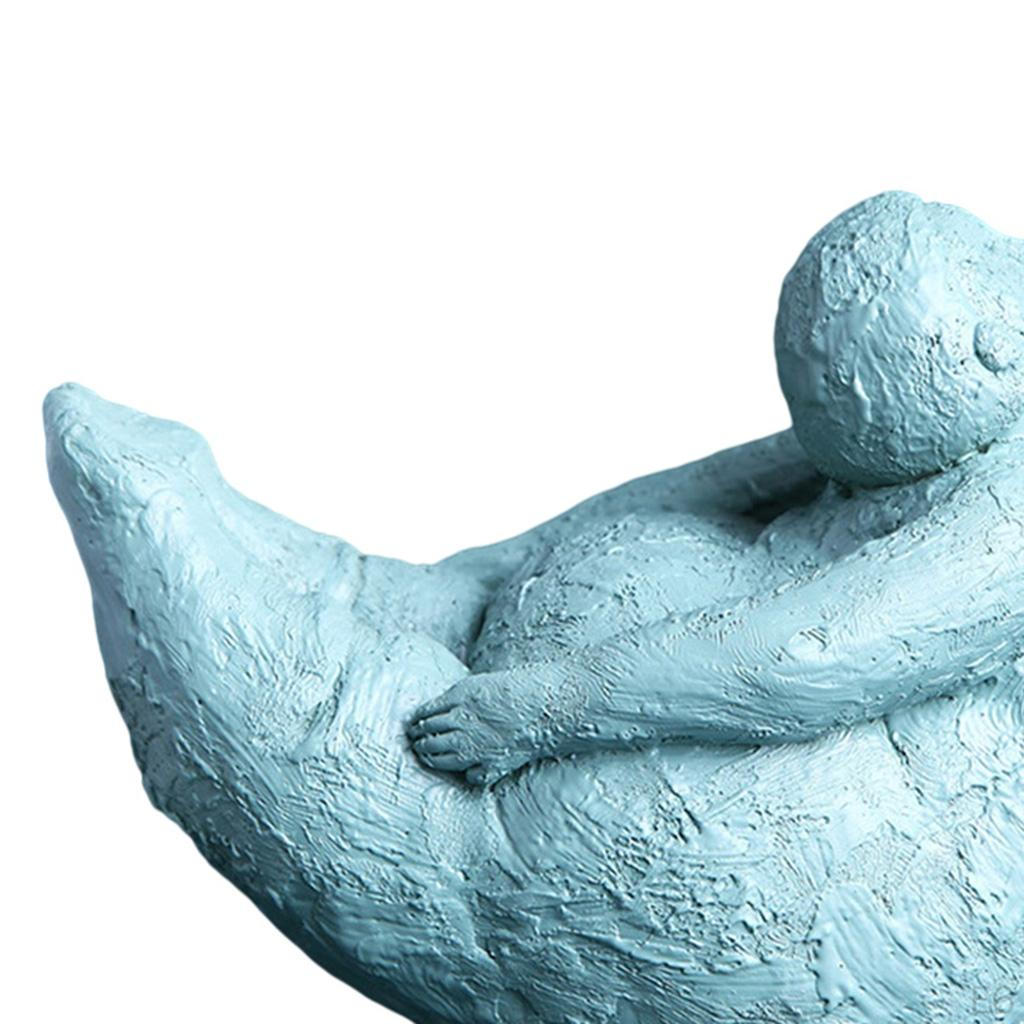 Skulptur Figur Harz Handwerk Statue Abstrakt