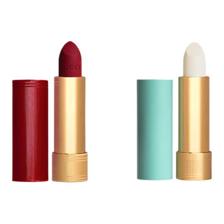 

Gucci Lipstick 2 Piece Set Velvet Lipstick #509+Sheer Lip Balm #01
