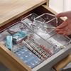 Right-Angle Desktop Drawer Cabinet with Built-in Pencil Case