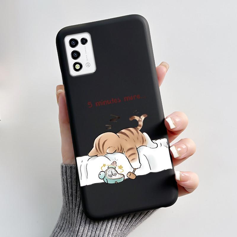 For ZTE Libero 5G III, A202ZT Soft Silicone Black Case For ZTE Libero 5G II, A103ZT Popular Pattern Panda Shockproof Shell