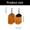 Heat Resistant Gloves For Industrial Work Camping With Leather Palms Flame Resistant Lining High Temperature Protections