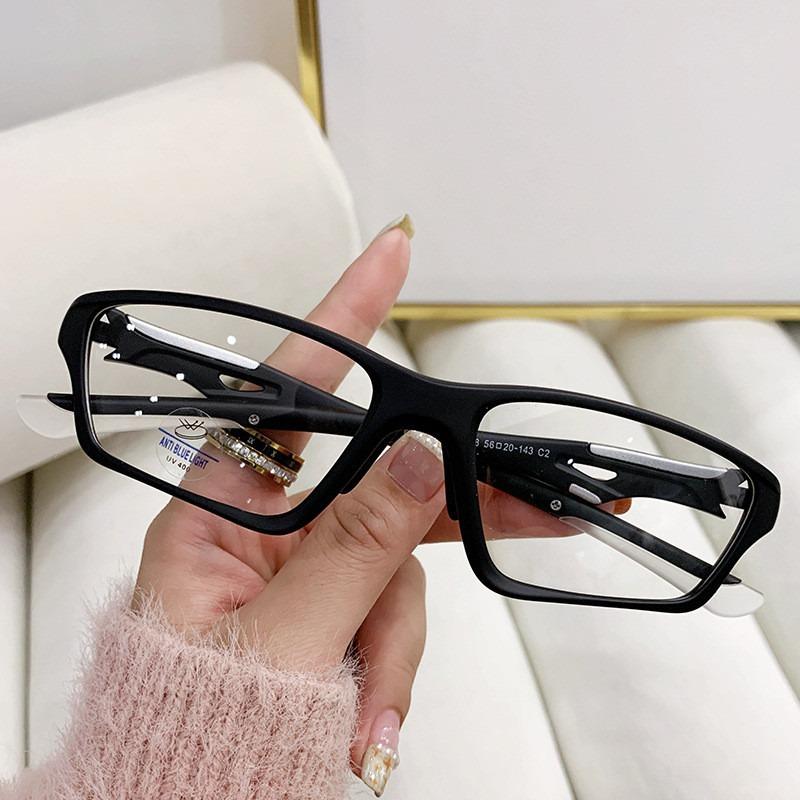 Fashion Sport Anti Radiation Glasses for Men Women Anti Blue Light Eyeglasses Replaceable Lens