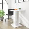 Day and Night - Day and Night Glossy White Plywood Bistro Table 60x60x75 Cm