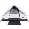 Dome Camping Tent for 2 Persons White & Dark Waterproof