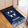 Custom Name Galactic Monterrey Crest Rug Game Carpet, Floor Mat for Bedroom Living Room Entryway Rug, Home Decor Idea Gift for Christmas birthday