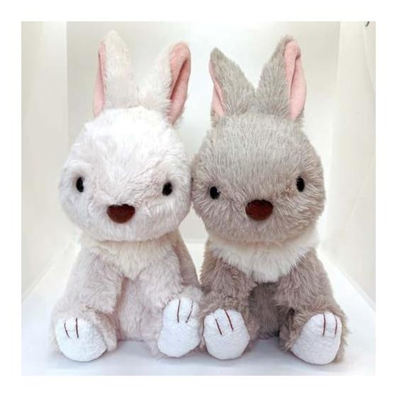 Monsuille Plush Rabbit White Mayur 10621