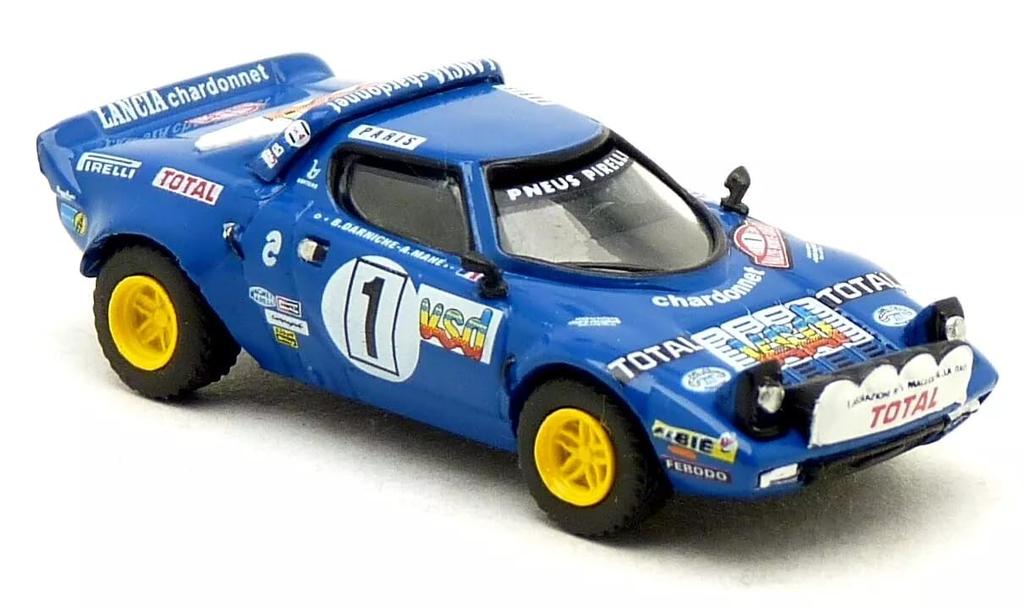 Brekina Lancia Stratos HF Rally 1980 BREKINA Stratos HF TOTAL Diecast Car HO Scale 1/87 #1