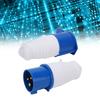 16A  220-250V Industrial Connector Kit 2P+E Plug Coupler  Power Connections