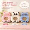 Thickened Plush Toilet Seat Cover Zipper Closure Cute Toilet Mat Fluffy Toilet Cushion  Home