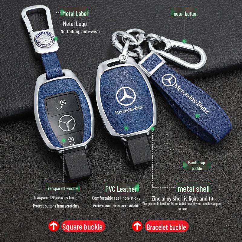 Kryt klíče Mercedes Benz E300L pro C260/E200/A200L/GLC/E-Class/C200/GLA.