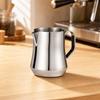 Latte Art Steaming Jug with FineTip Spout 350 Ml 304 Stainless Steel Pitcher Easy to Clean