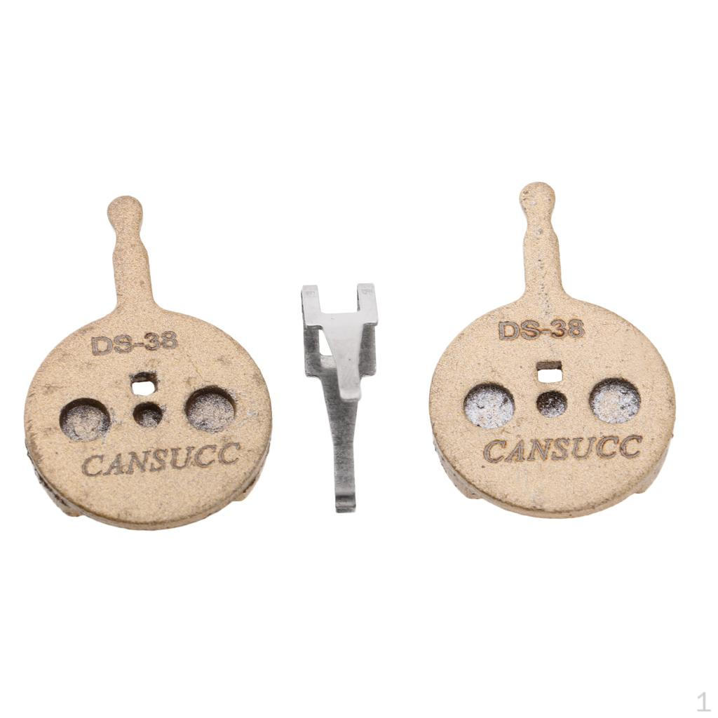 

2x Metal Mountain Road Bike Disc Brake Pads Accessories Set - DS38