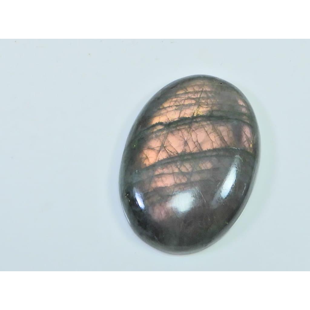 28X40X08MM Natural Purple Labradorite Spectrolite Oval Loose Gemstone 87Cts. D-433