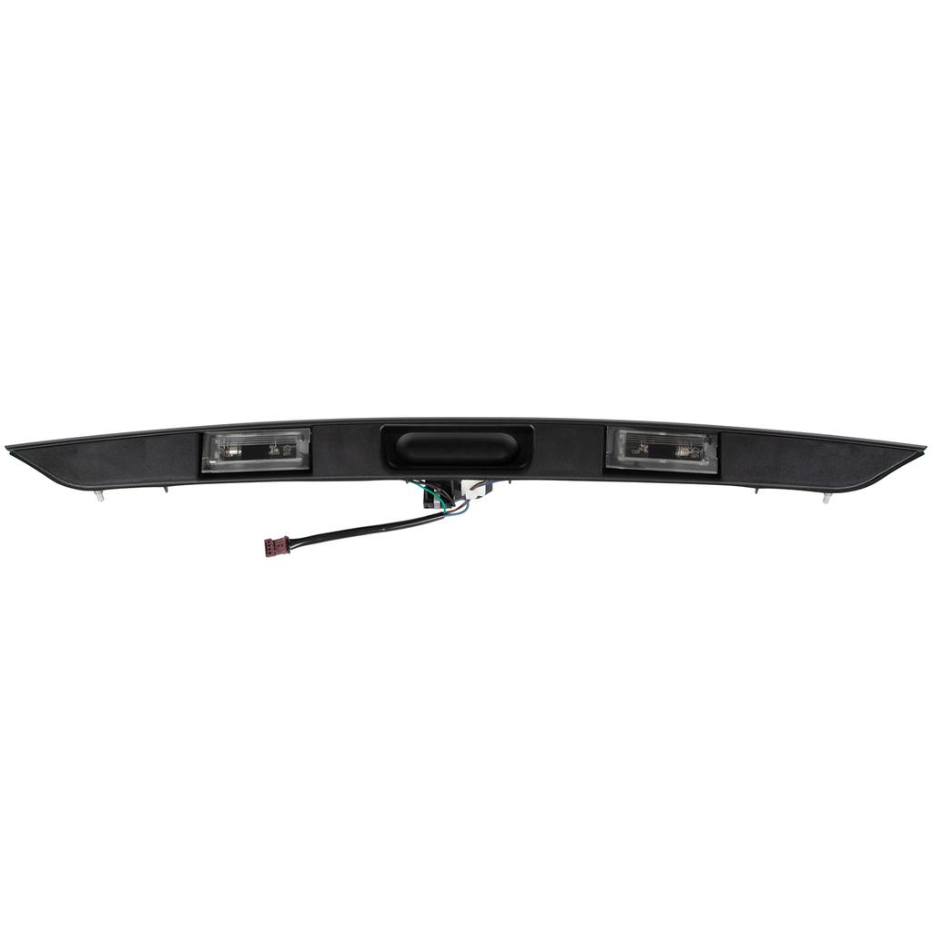 BMW 5 E39 97-04 KOMBI License Plate Light Cover with Tailgate Opening Microswitch BLACK