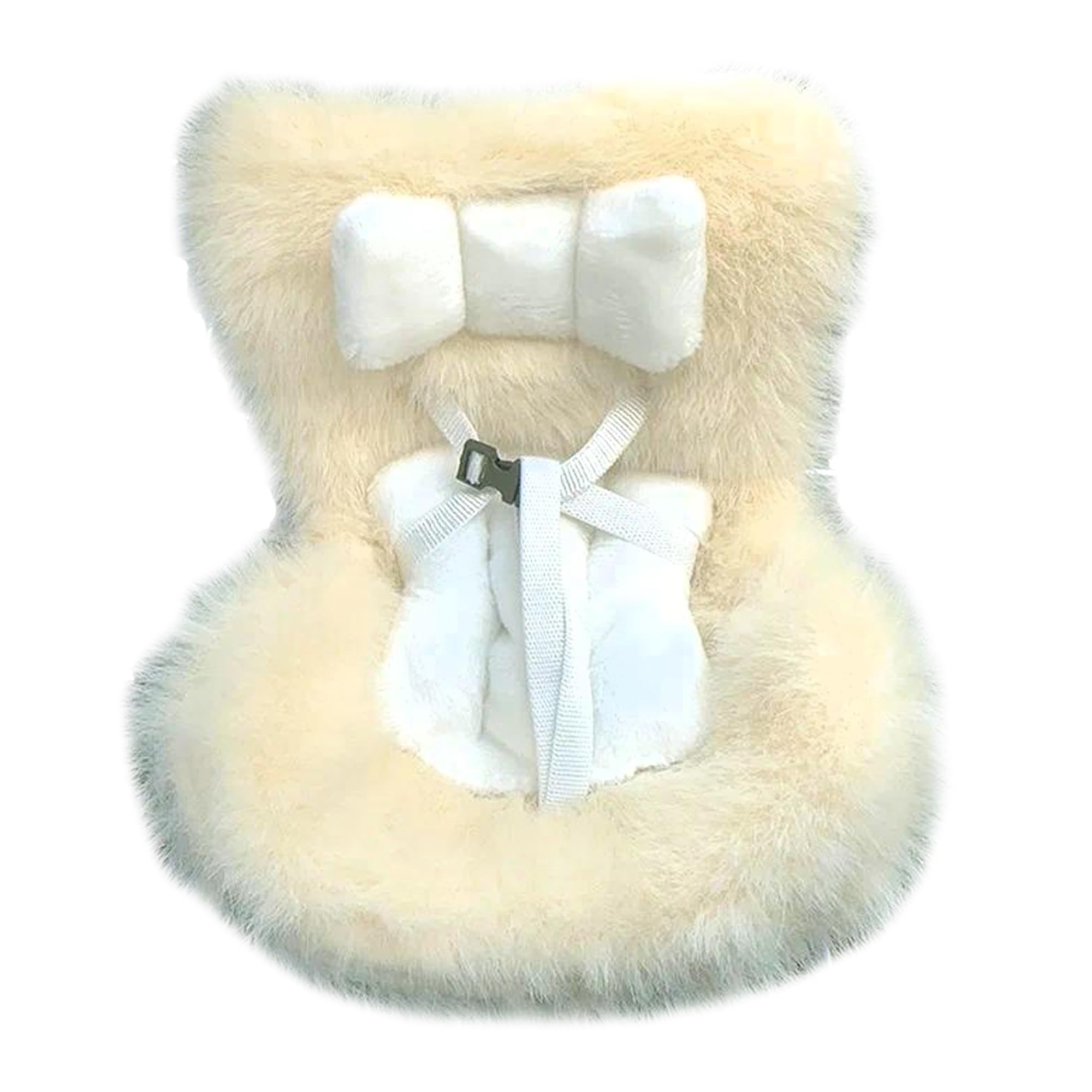 

Fluffy Car Seat for 10cm Plush Plush Kigurumi Otaku Doll Doll Costume Toys, Yellow, Clothes, Accessories, Activities, Mascot, K-Pop [Used]