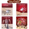Hüpfende Spinne Spiel, Spinnennetz Brettspiel, Party Unterhaltung, Eltern-Kind-Interaktion, Spinnennetz Schießspiel Set