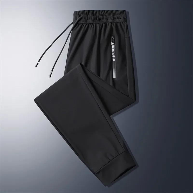 

Летние крутые брюки мужские 8XL Plus Szie спортивные штаны модные повседневные эластичные брюки мужские большого размера 7XL летние брюки черные серые M