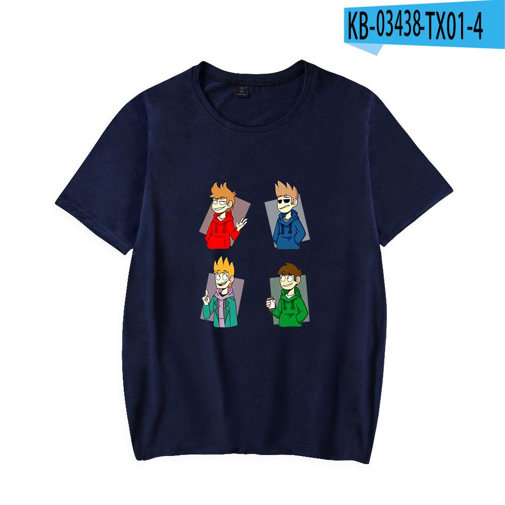 2024 Eddsworld T Shirt Women Unisex Summer Short Sleeve Fashion Tshirts Hot Sale Casual Streetwear Tops