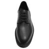 Zara Leather Derby Shoes Black Men 12403420