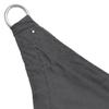 Sun Shade Sail Oxford Fabric Triangular 5 x 5 x 5 m Anthracite
