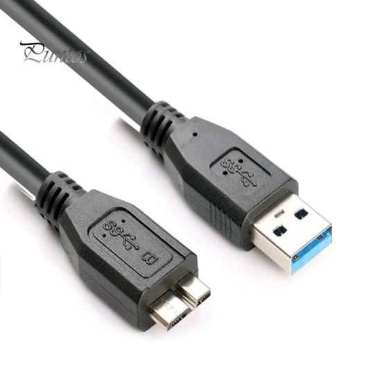 Hochgeschwindigkeits-USB3.0 A auf Micro-B-Kabelstecker für externe Festplatten