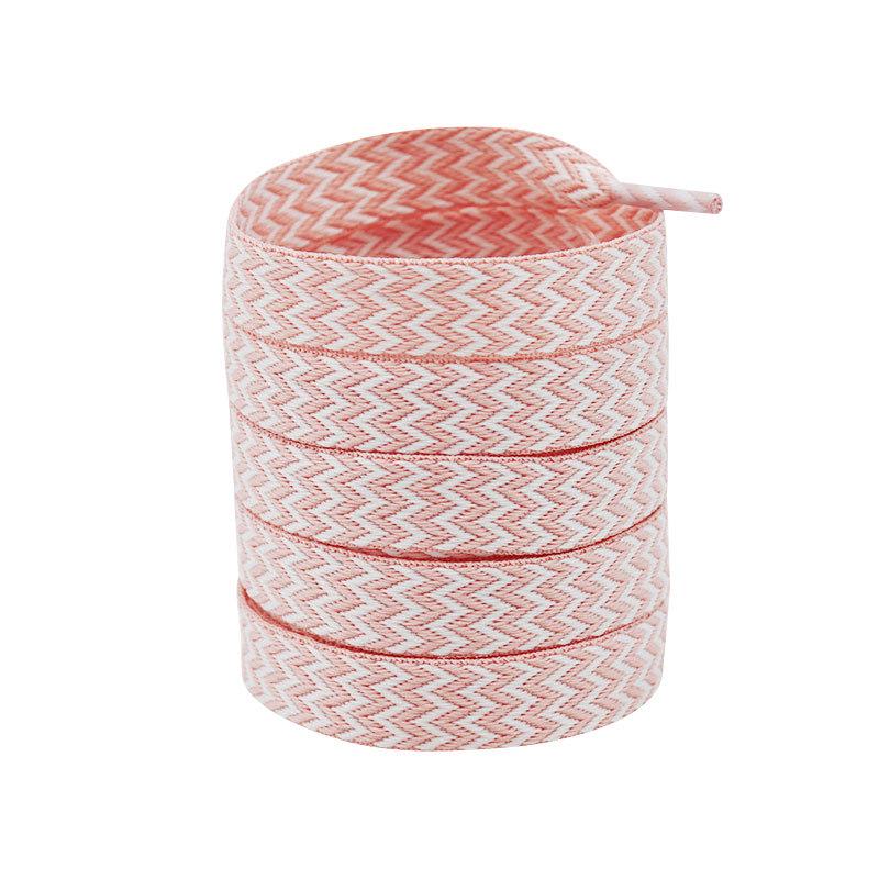 Kurojin 1.5cm Wide Flat Polyester Shoelace for Lanvin Board Shoes