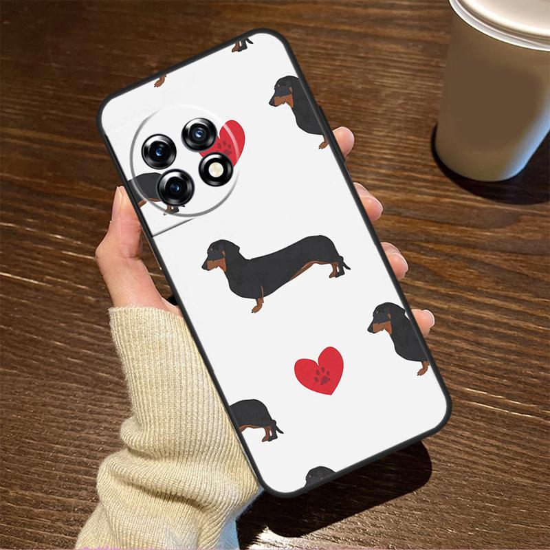Dachshund Dog For OnePlus 15 13 12 11 15R 13R 12R 8T 10T 13T Case For OnePlus Nord 5 CE 2 3 4 Lite N20 N30