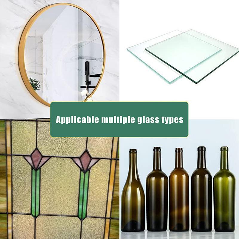 Glasskjæreolje 118 ml Glasskjæreolje brukes til å skjære glassmaleri, glassflasker, fliser og speil