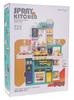 Kitchen Kitchen Annex with Light, Sound and Water Function 80 Pcs. Blue