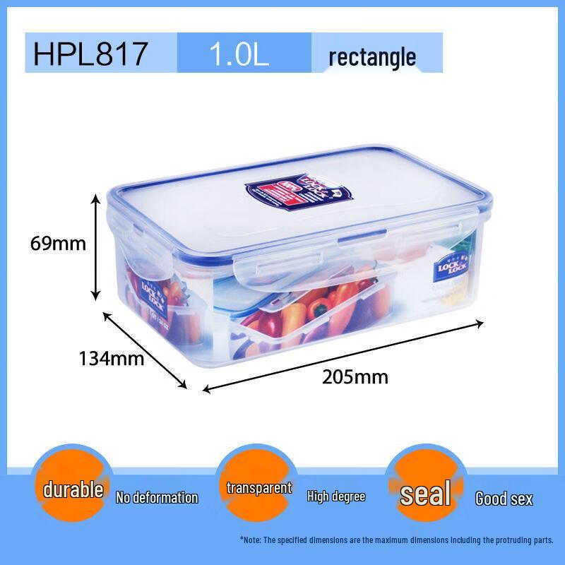 LocknLock Plastic Food Storage Container 1L