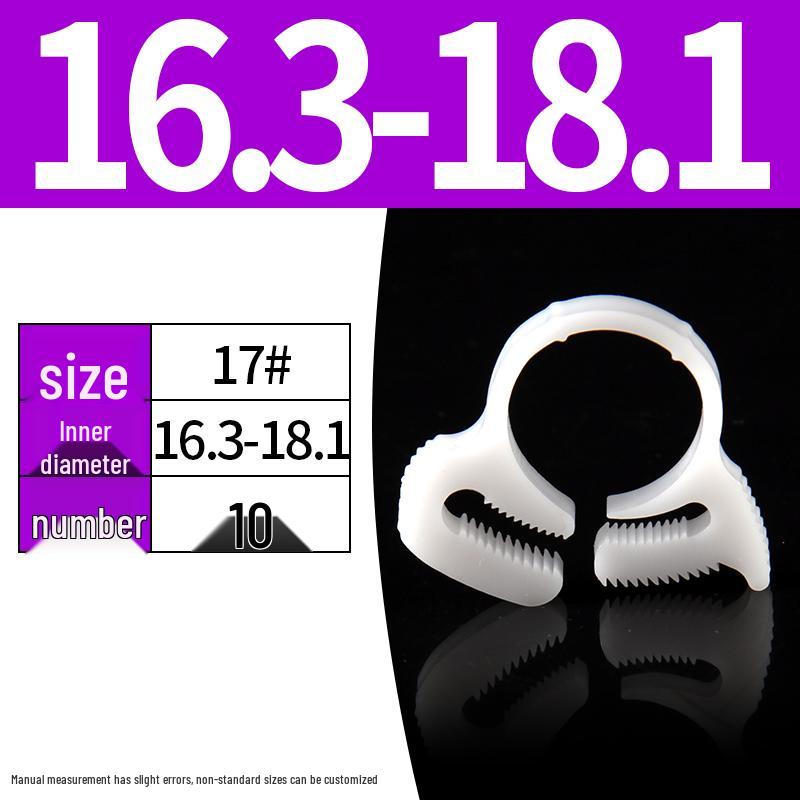 Plastic Pipe and Hose Clamp Clip