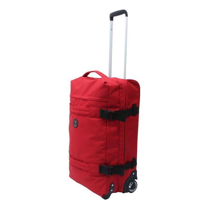 Travel Bag 55 Cm with Wheels - Lys Paris - 2461 - Red