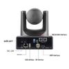SHENGHUASHITONG 4K UHD PTZ AI Tracking Video Conference Camera (CN version)