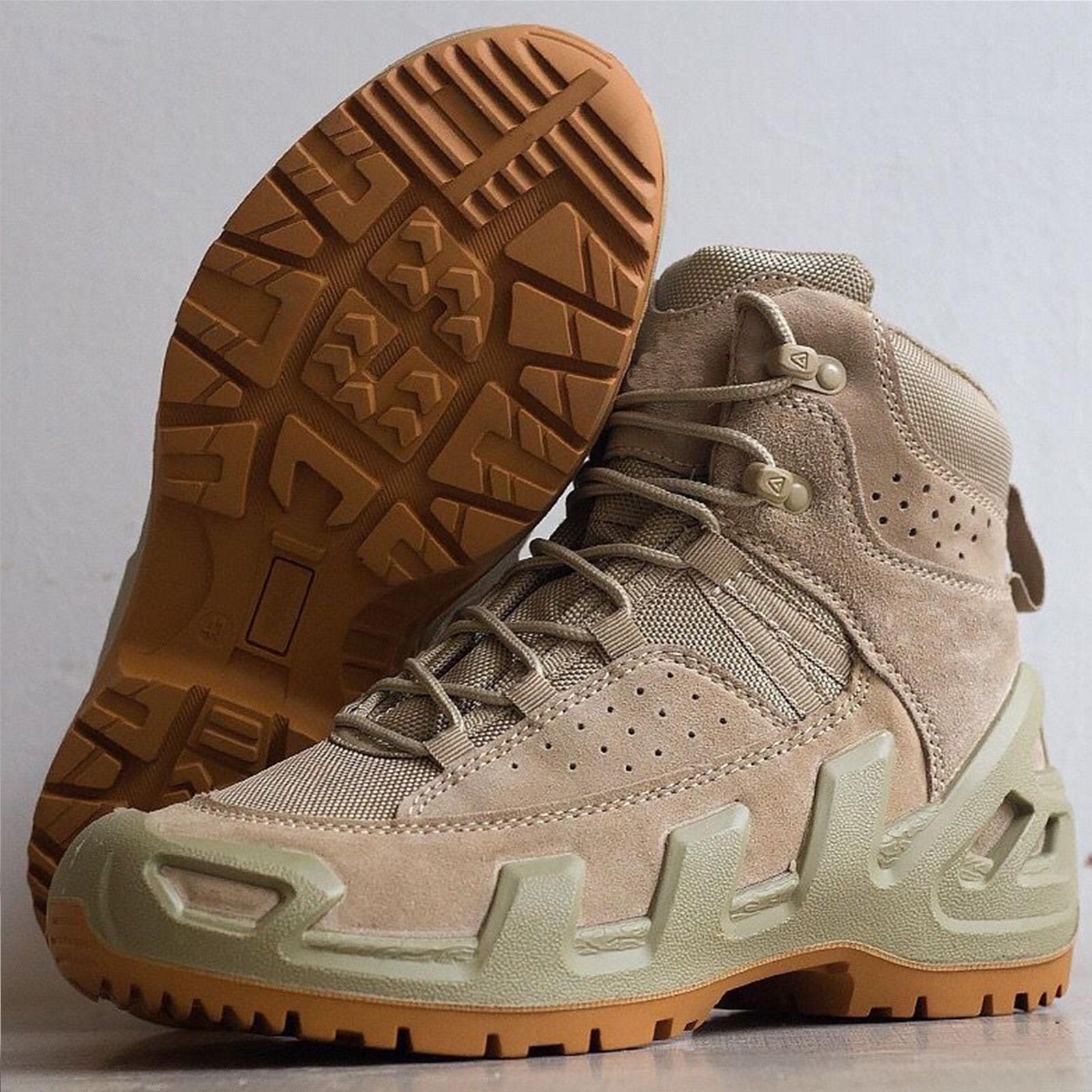 

Чоловічі туристичні черевики. Трекінгове взуття на відкритому повітрі. Бойові тактичні черевики. Тренувальні черевики. Чоловічі туристичні черевики люксового бренду. 42