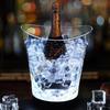 Waterproof 5L LED Ice Container Durable 5L LED Ice Buckets with Color Changing Light for Weddings and Outdoor BBQs 55KF