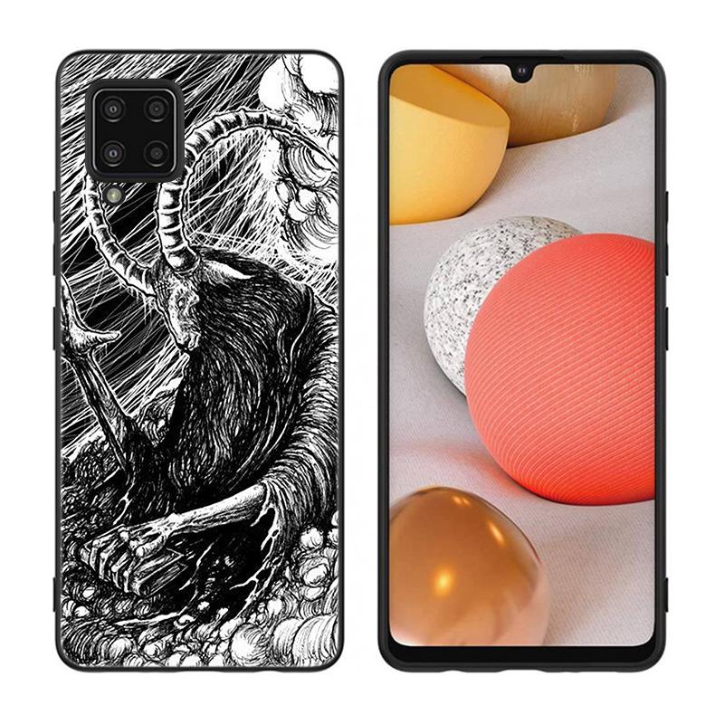 Husă Pentagram 666 Demonic Satanic pentru Samsung Galaxy A12 A02S A22 A32 A52 A72 A71 A51 A41 A31 A21 A11 A50 A70 A10S A20S