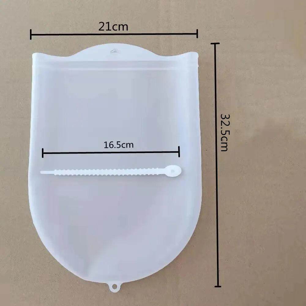 Food-grade Silicone Dough Kneading Bag, Thickened Dough Kneading Pad, Large-sized Household Dough Kneading Wonder