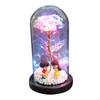 Forever Enchanted Rose with Colorful Romantic Gifts on Valentine Day Anniversary