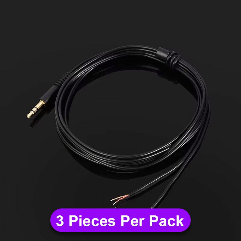 Koceta 1836 OFC Core DIY IEM Earphone Cable Replacement Repair Headset Headphone Cable HiFi Audio Wire 3 Pole Semi-FinishedGood product