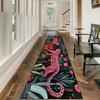1 szt. Leśny Lampart Antypoślizgowy Zmywalny Dywanik Dywanik do Przedpokoju, Salonu, Sypialni i Tarasu