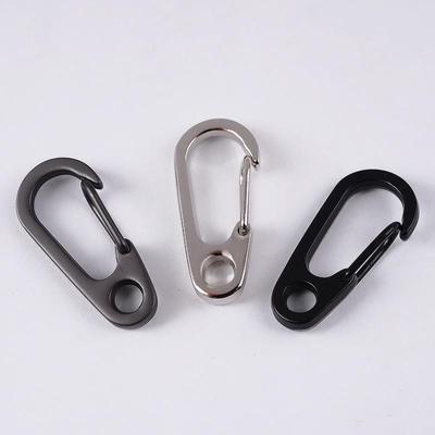 Porte-clés Mini Mousqueton en Alliage de Zinc - Outil Portable à Libération Rapide pour le Camping